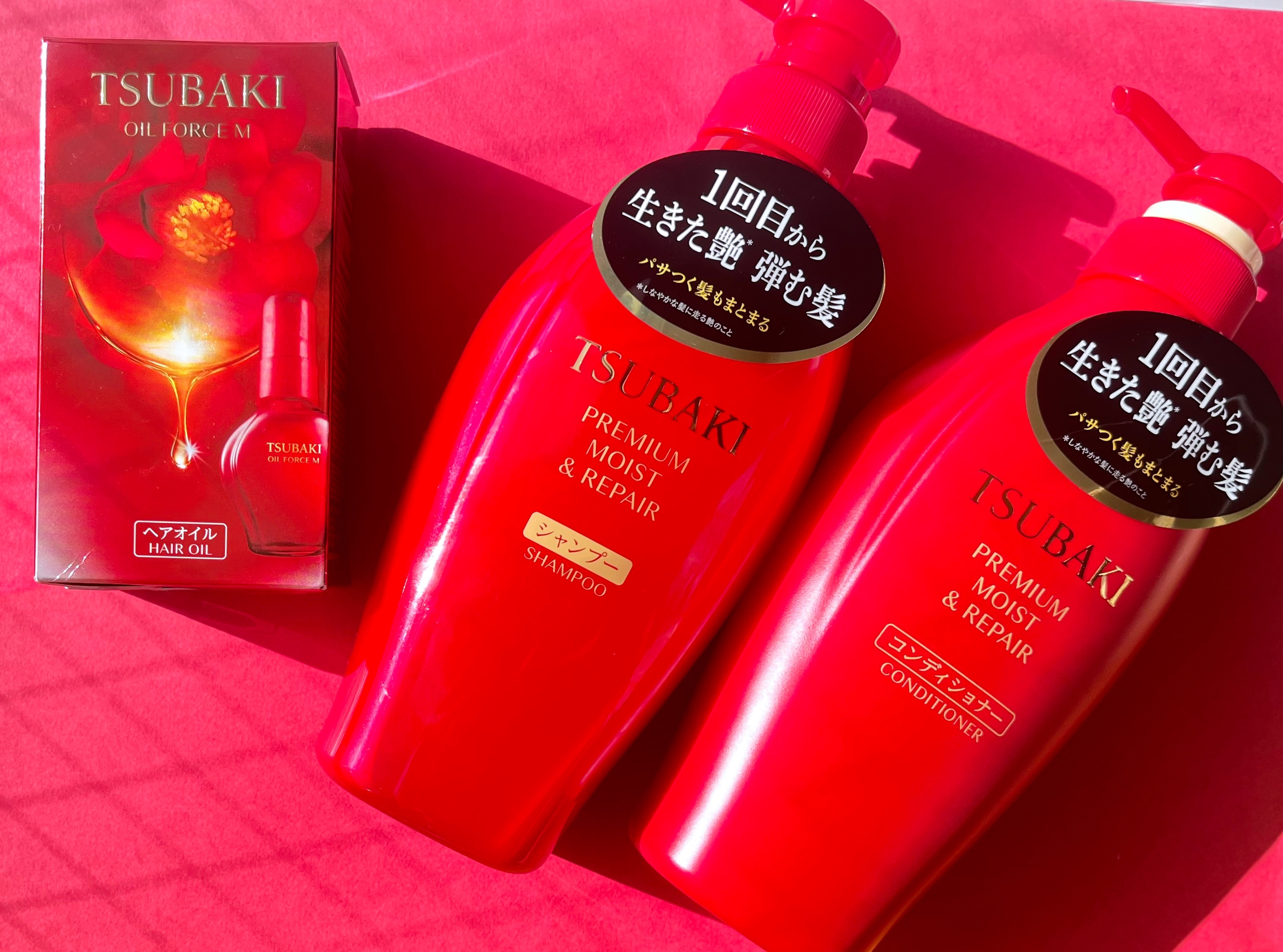 プレミアムモイスト シャンプー／ヘアコンディショナー/TSUBAKI/市販シャンプーを使ったクチコミ（2枚目）