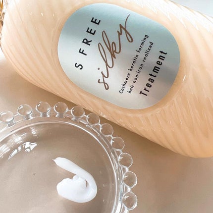 シャンプー シルキースムース/トリートメント シルキースムース /S FREE/市販シャンプーを使ったクチコミ(4枚目)