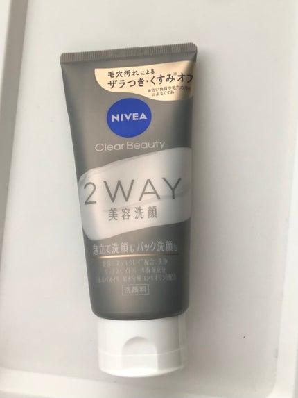 ニベア2WAY美容洗顔/ニベア/洗顔フォームを使ったクチコミ(1枚目)