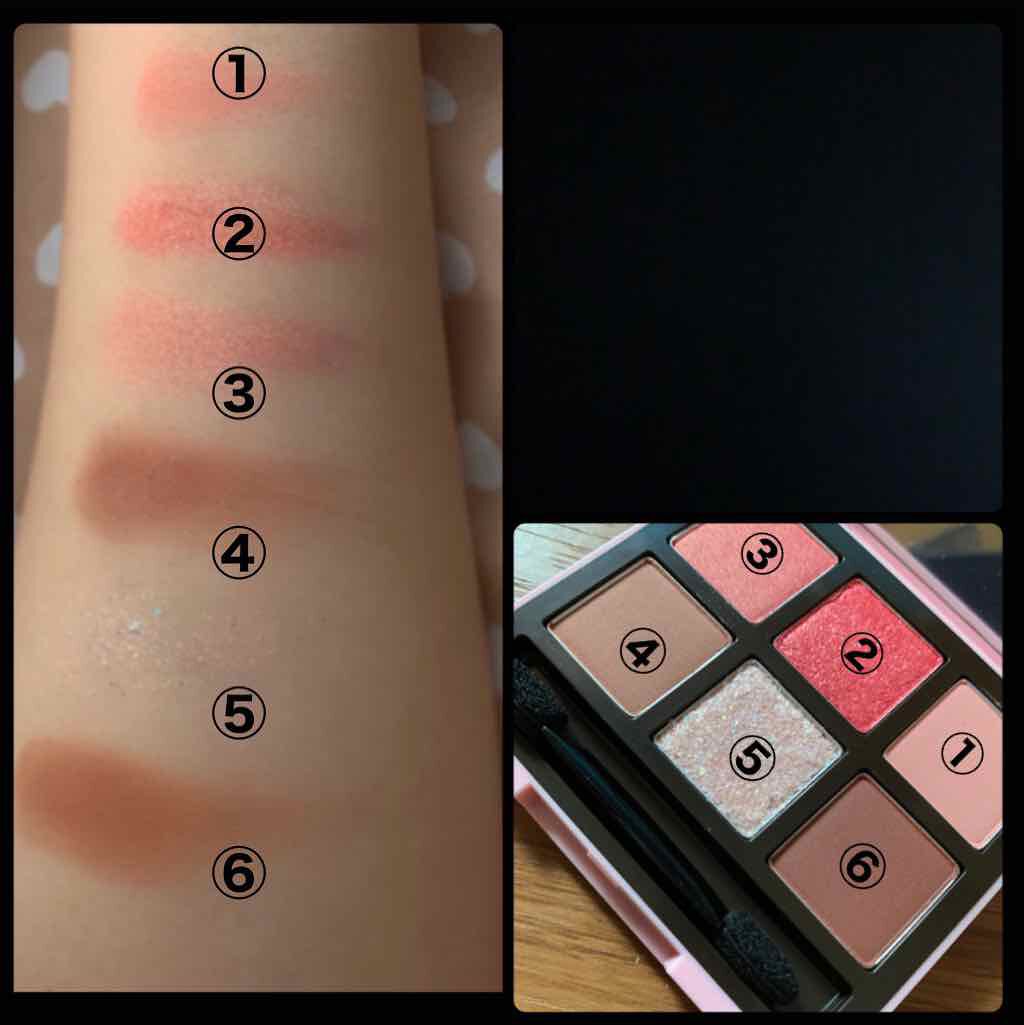 ハート プレイカラーアイズ/ETUDE/アイシャドウパレットを使ったクチコミ(2枚目)