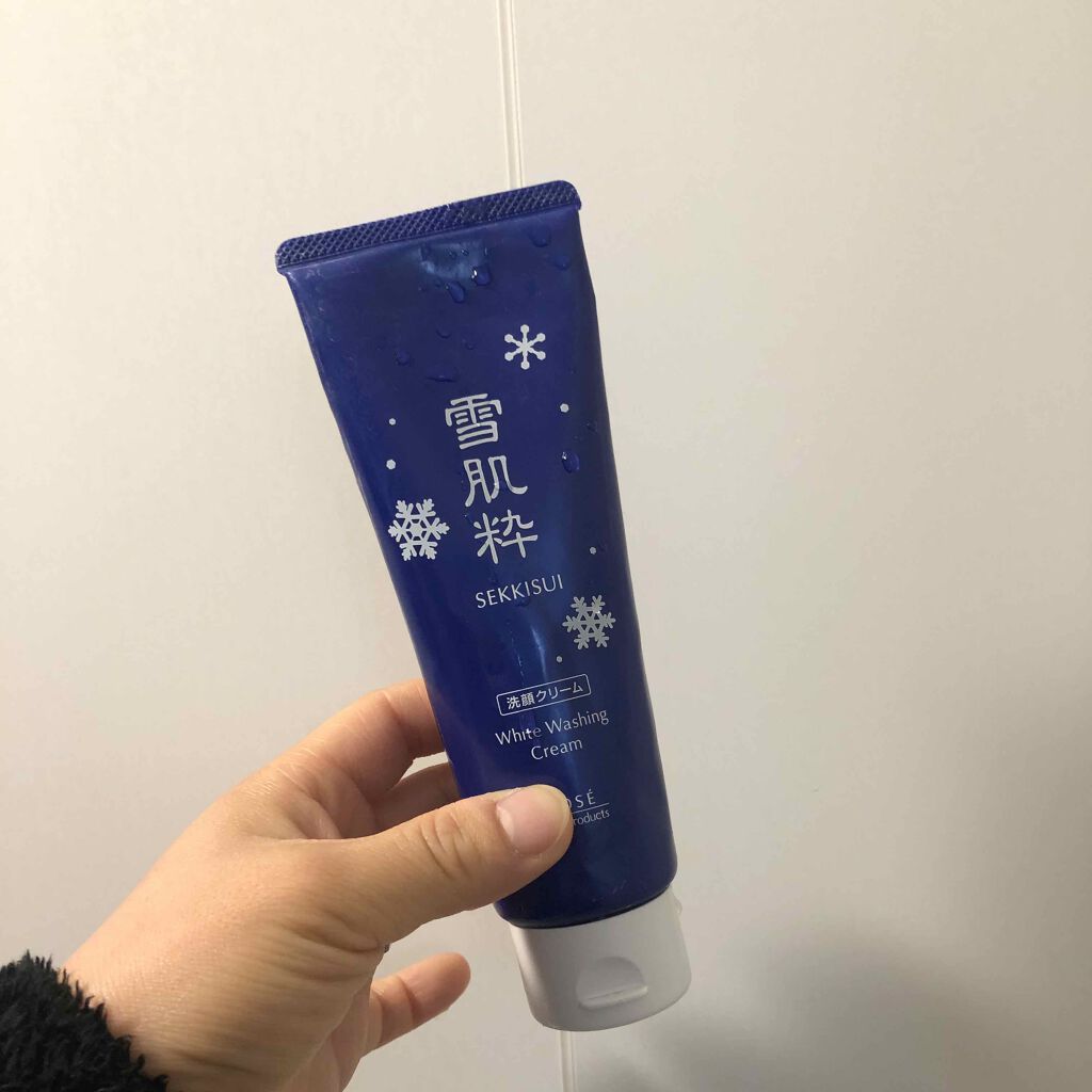 ホワイト洗顔クリーム/雪肌粋/洗顔フォームを使ったクチコミ(2枚目)