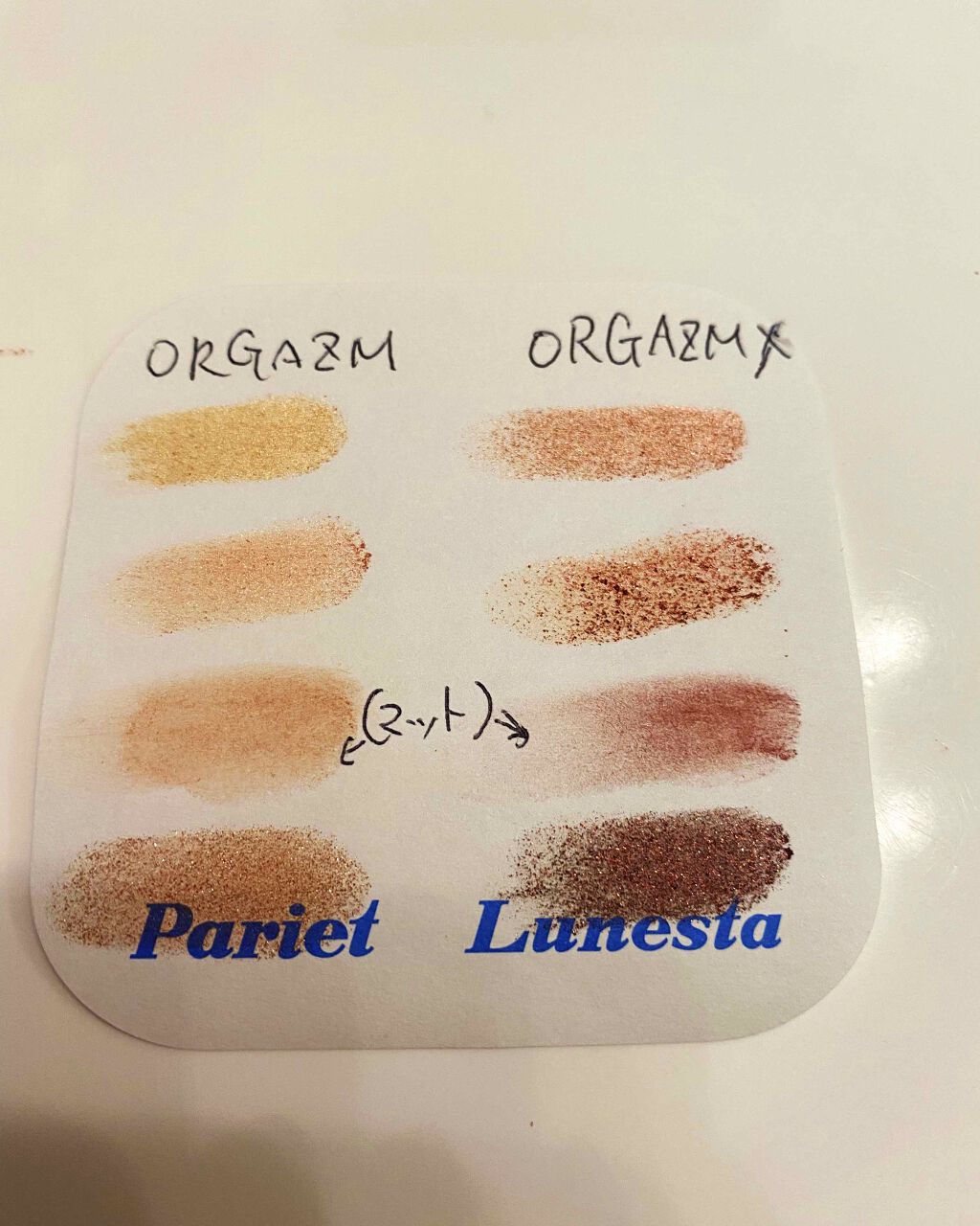 クワッドアイシャドー/NARS/アイシャドウパレットを使ったクチコミ(4枚目)