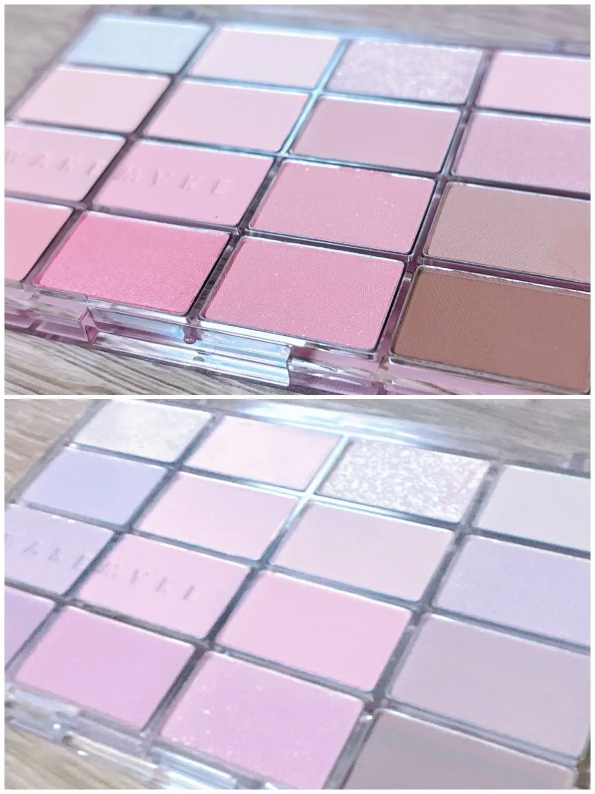 ソフトブラーリングアイパレット/wakemake/アイシャドウパレットを使ったクチコミ(3枚目)