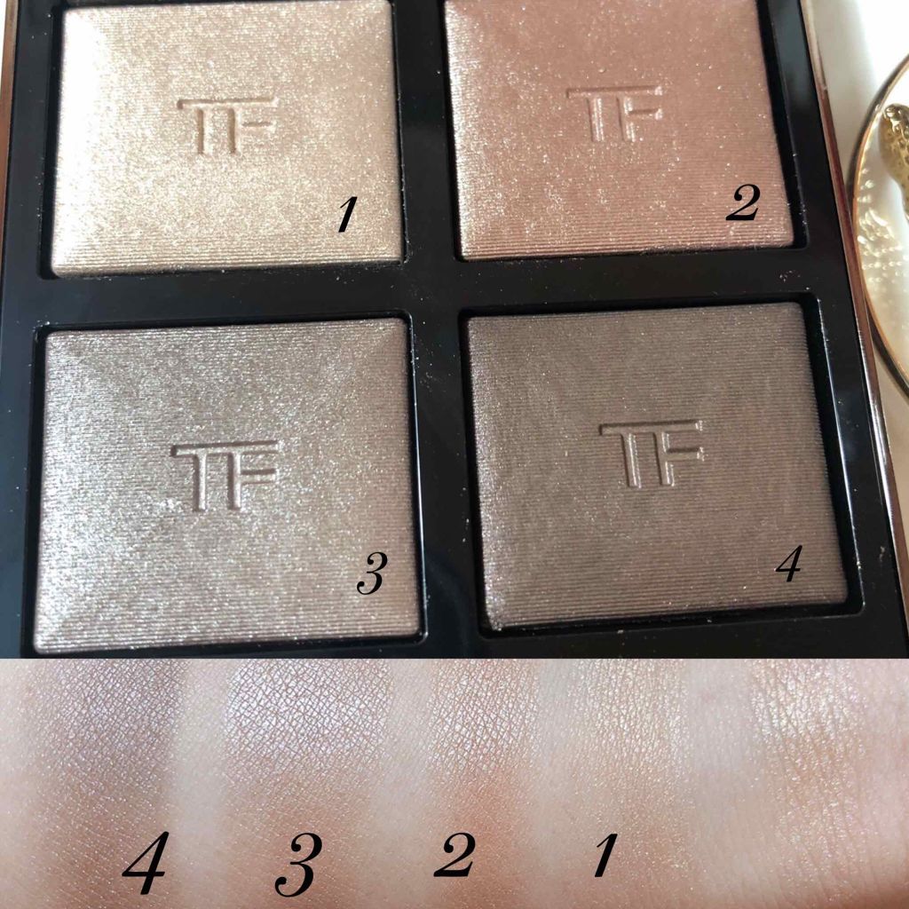 アイ カラー クォード/TOM FORD BEAUTY/アイシャドウパレットを使ったクチコミ（2枚目）