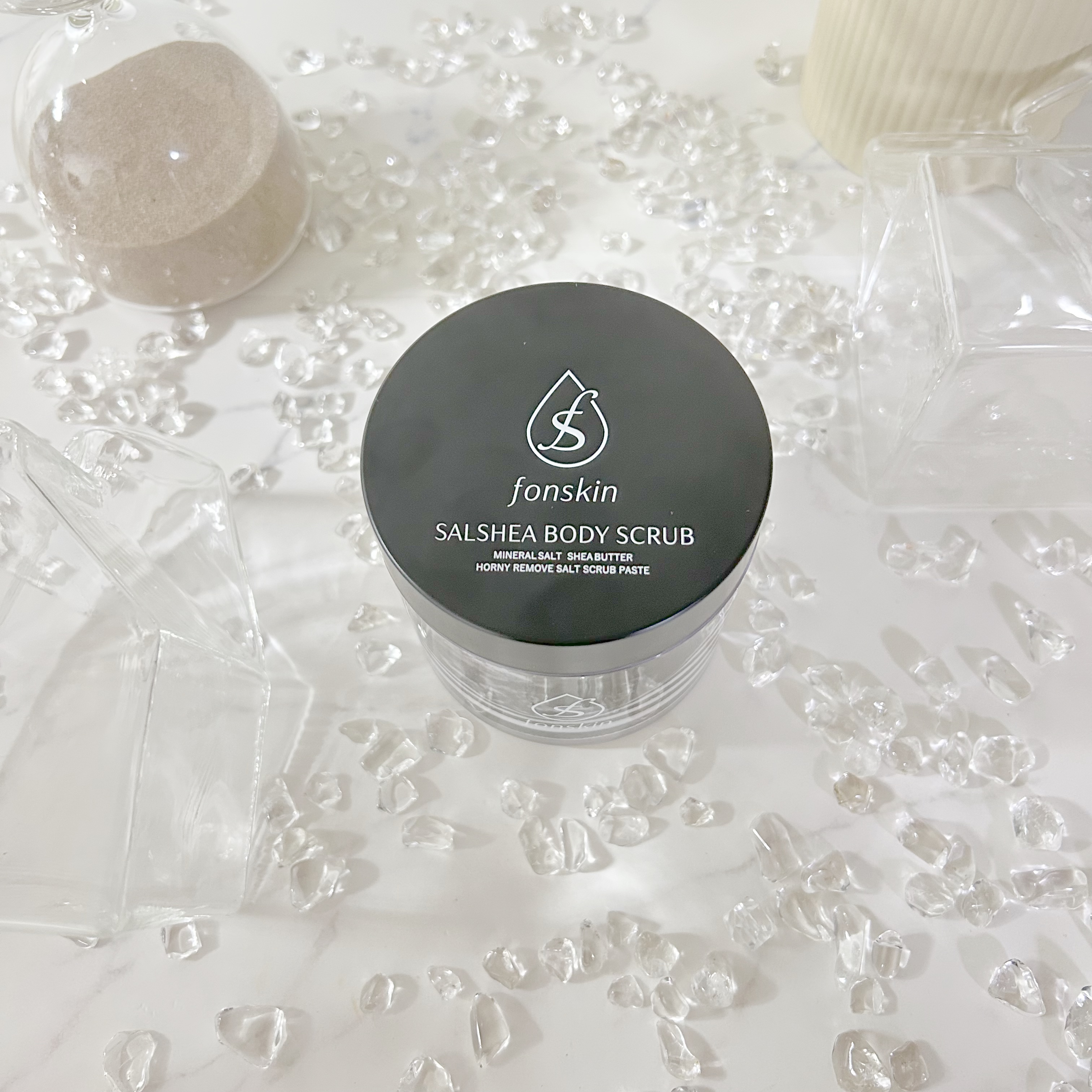 ソルシアボディスクラブ/fonskin/ボディスクラブを使ったクチコミ（3枚目）