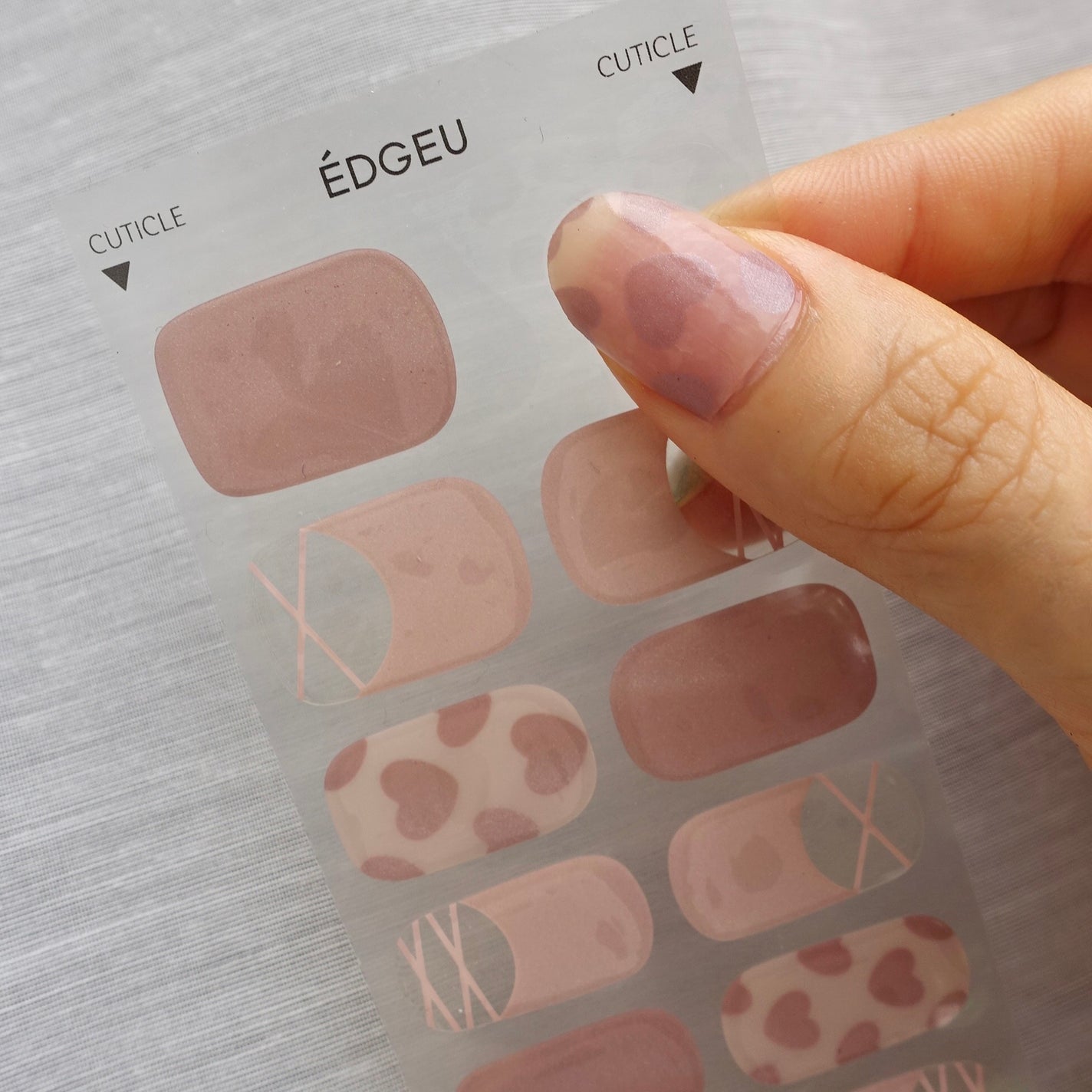 EDGEU ジェルネイルシール/EDGEU/ネイルシールを使ったクチコミ(3枚目)