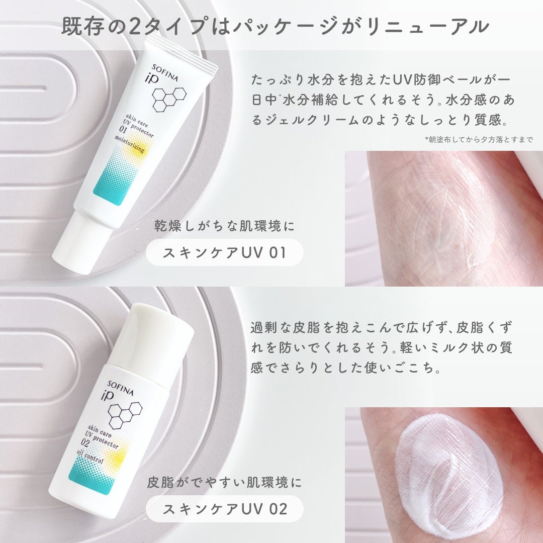 ソフィーナ iP スキンケアUV 01乾燥しがちな肌環境 SPF50+ PA++++/SOFINA iP/日焼け止めクリームを使ったクチコミ(4枚目)