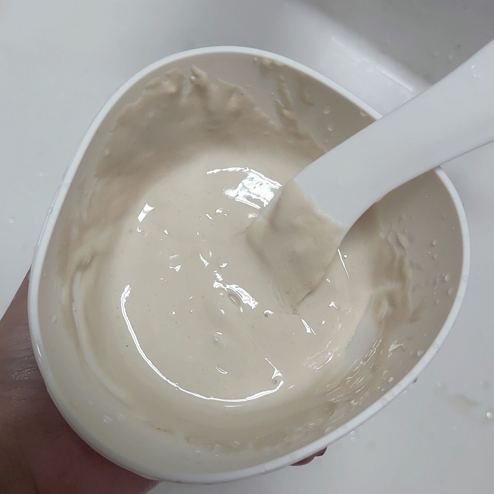 ONE THING モデリングパック コラーゲンのクチコミ「コツがわかった気がする。
全種買いしたモデリングパック第二弾。


■ONE THING　モデ.....」（3枚目）