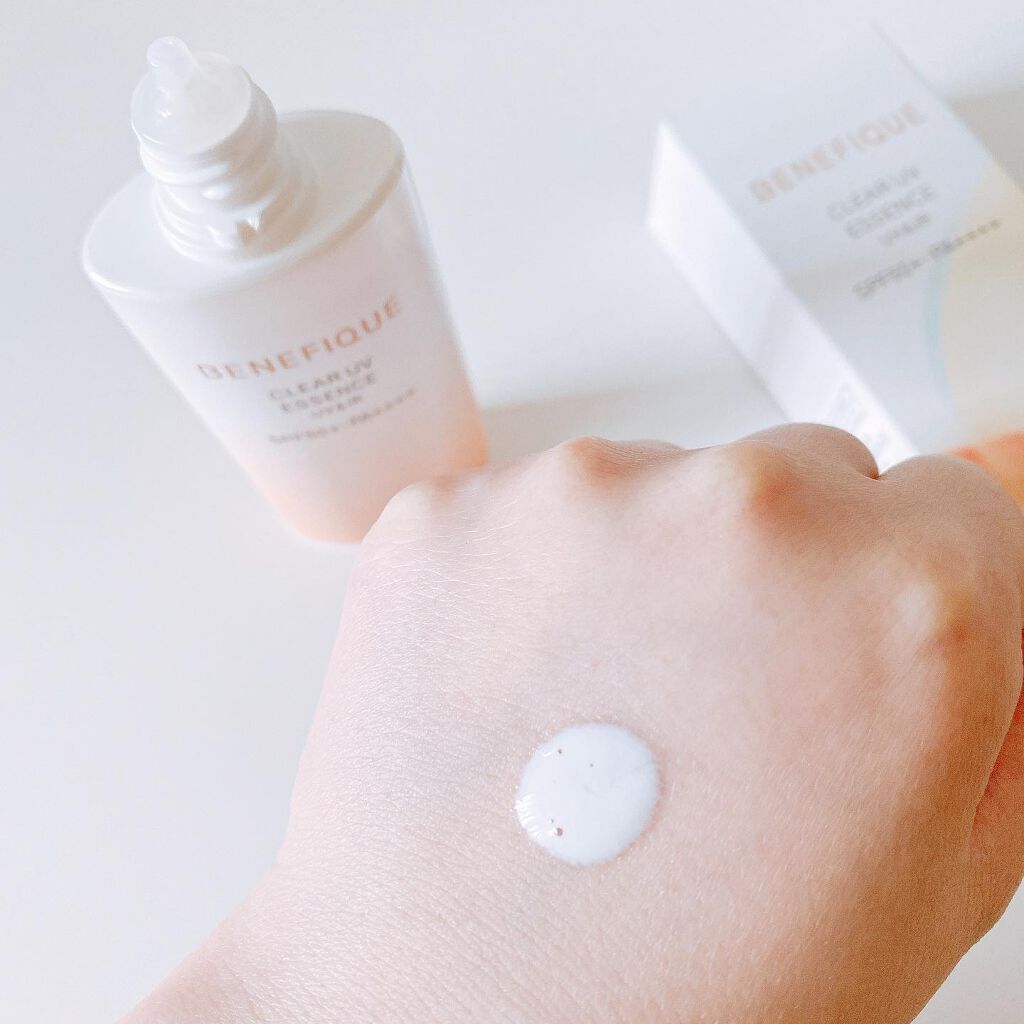 ベネフィーク クリア UV エッセンス（ＵＶ＆ＩＲ）/BENEFIQUE/日焼け止めローションを使ったクチコミ（3枚目）