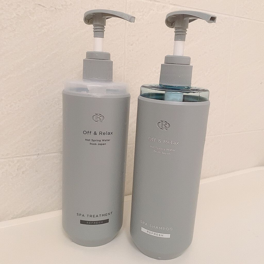 スパ・シャンプー／ヘアトリートメント リフレッシュ/Off&Relax/市販シャンプーを使ったクチコミ（1枚目）
