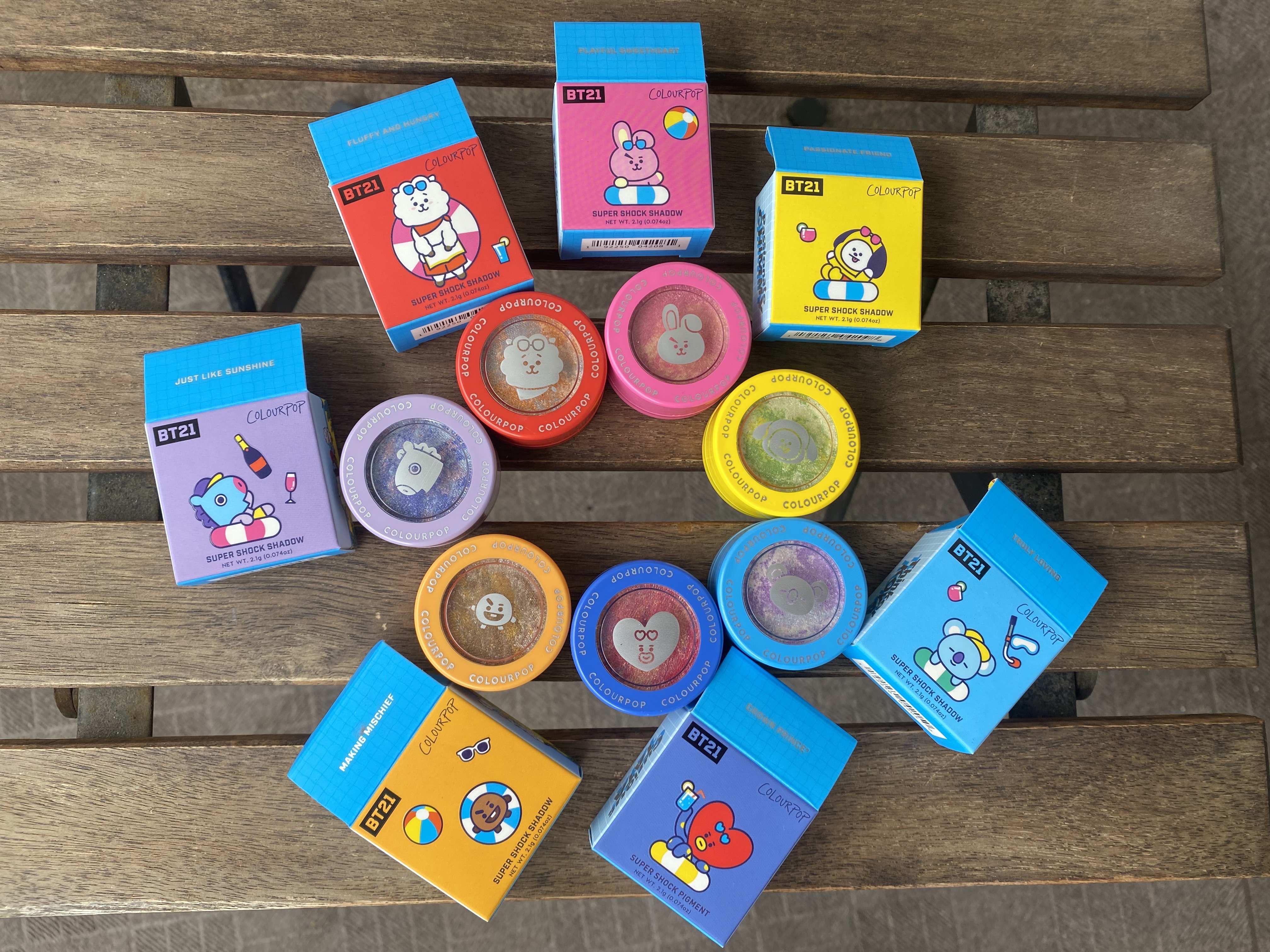  スーパーショックシャドウ/ColourPop/単色アイシャドウを使ったクチコミ（2枚目）