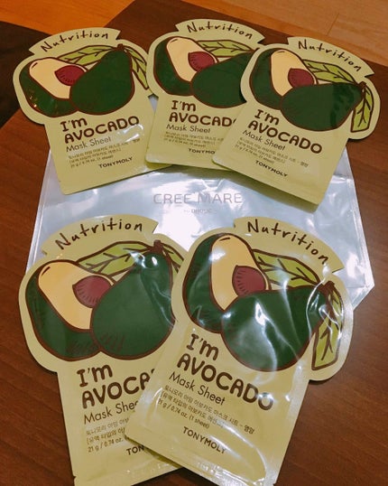 トニーモリー アイムリアル マスクシート アボカド/TONYMOLY/シートマスク・パックの画像