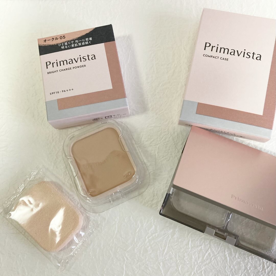 プリマヴィスタ ブライトチャージ パウダー オークル05(レフィル)/プリマヴィスタ/パウダーファンデーションを使ったクチコミ（2枚目）