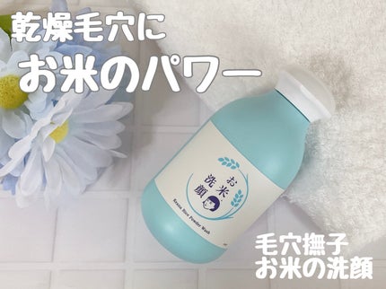 お米の洗顔/毛穴撫子/洗顔パウダーを使ったクチコミ(1枚目)