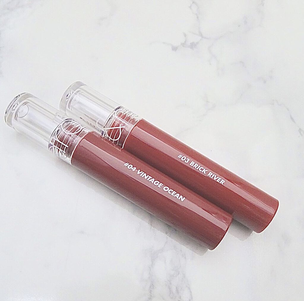 グラスティングウォーターティント/rom&nd/リップティントを使ったクチコミ（1枚目）