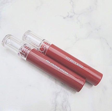 グラスティングウォーターティント/rom&nd/リップティントを使ったクチコミ(1枚目)