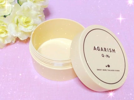 Q+Me スウィートボムタラソスクラブレモンティーの香り/AGARISM/バスト・ヒップケアを使ったクチコミ(1枚目)