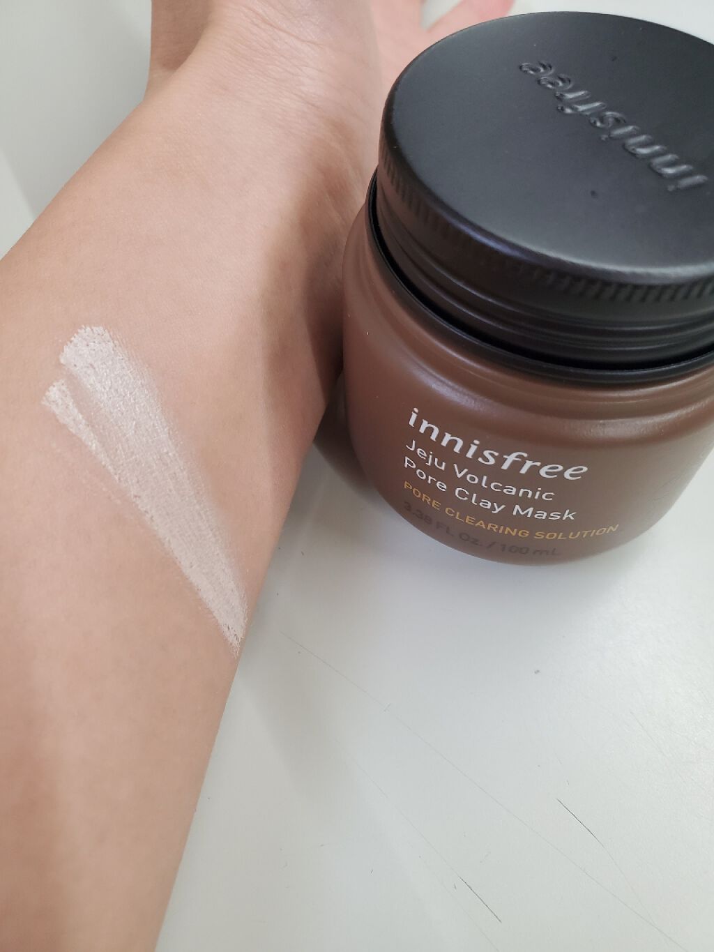 事務のゆきちゃん on LIPS 「イニスフリー ヴェルニカ ポア クレイマスク税込1650円火山..」(2枚目)