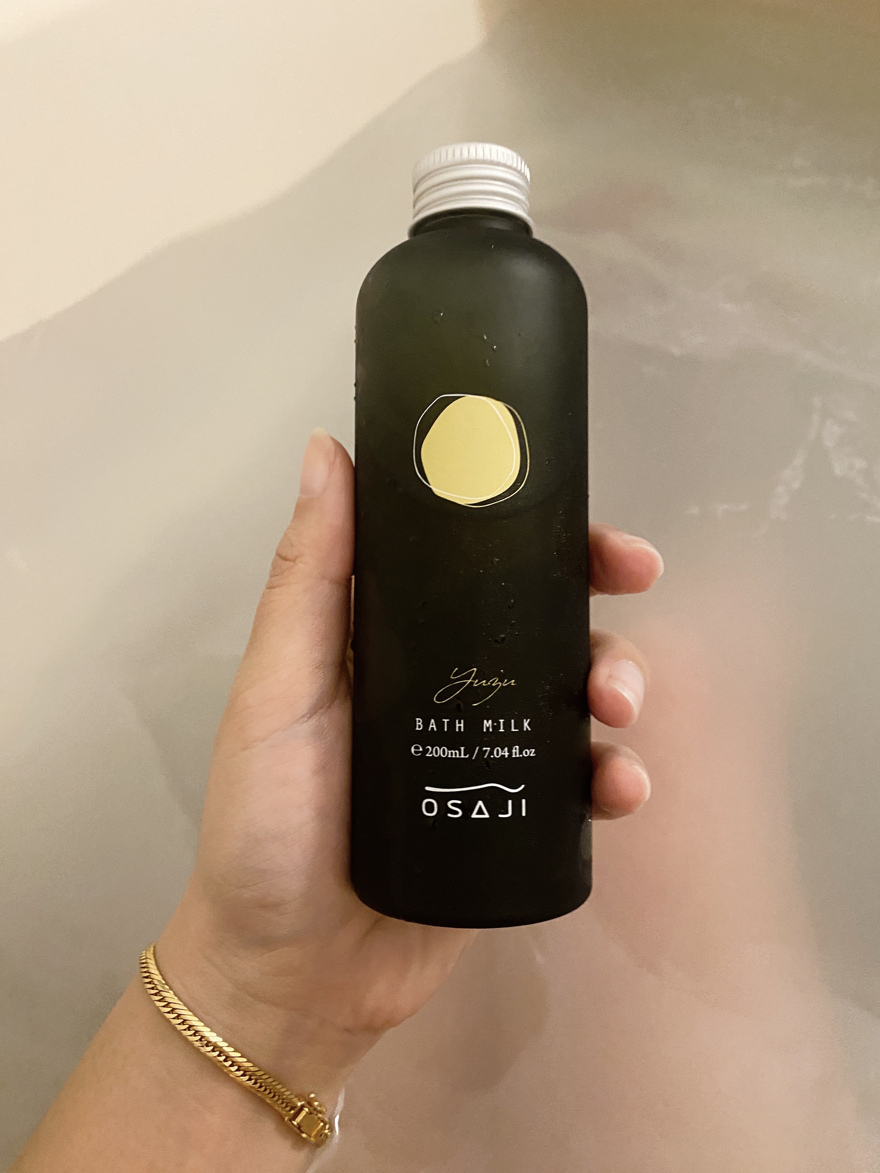 バスミルク Yuzu/OSAJI/保湿系入浴剤を使ったクチコミ（1枚目）