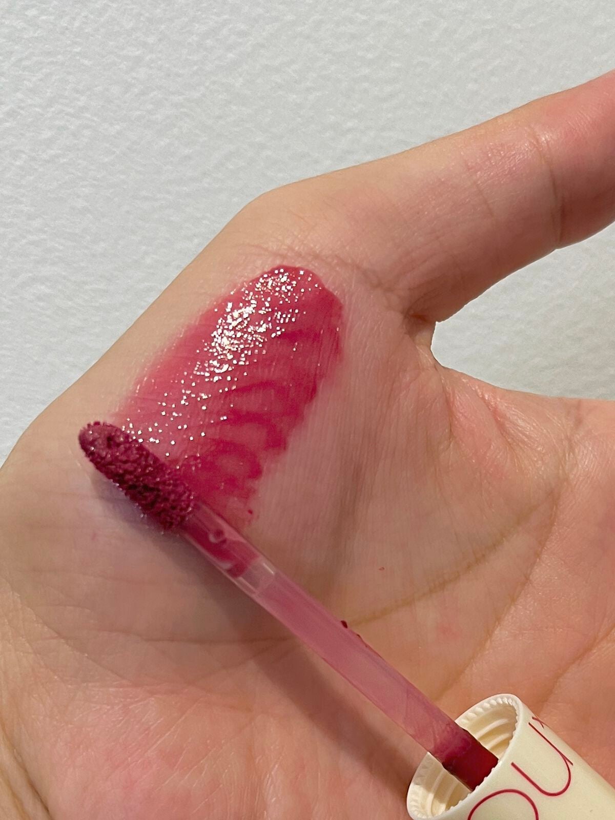 ジューシーラスティングティント/rom&nd/リップティントを使ったクチコミ(3枚目)