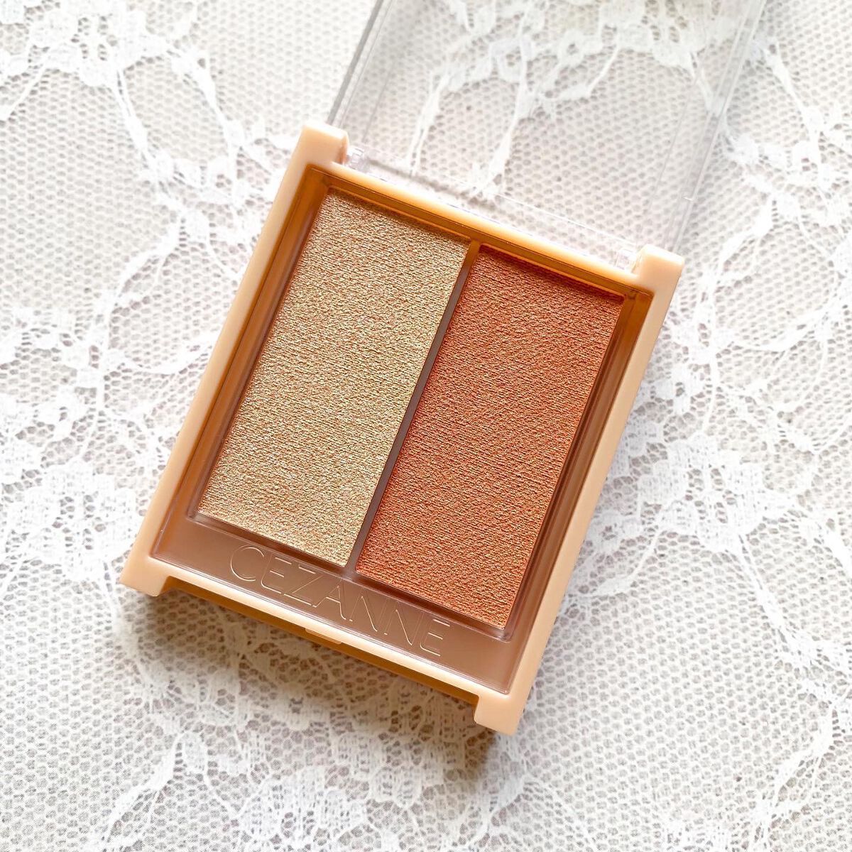 フェイスグロウカラー/CEZANNE/クリームハイライトを使ったクチコミ（2枚目）