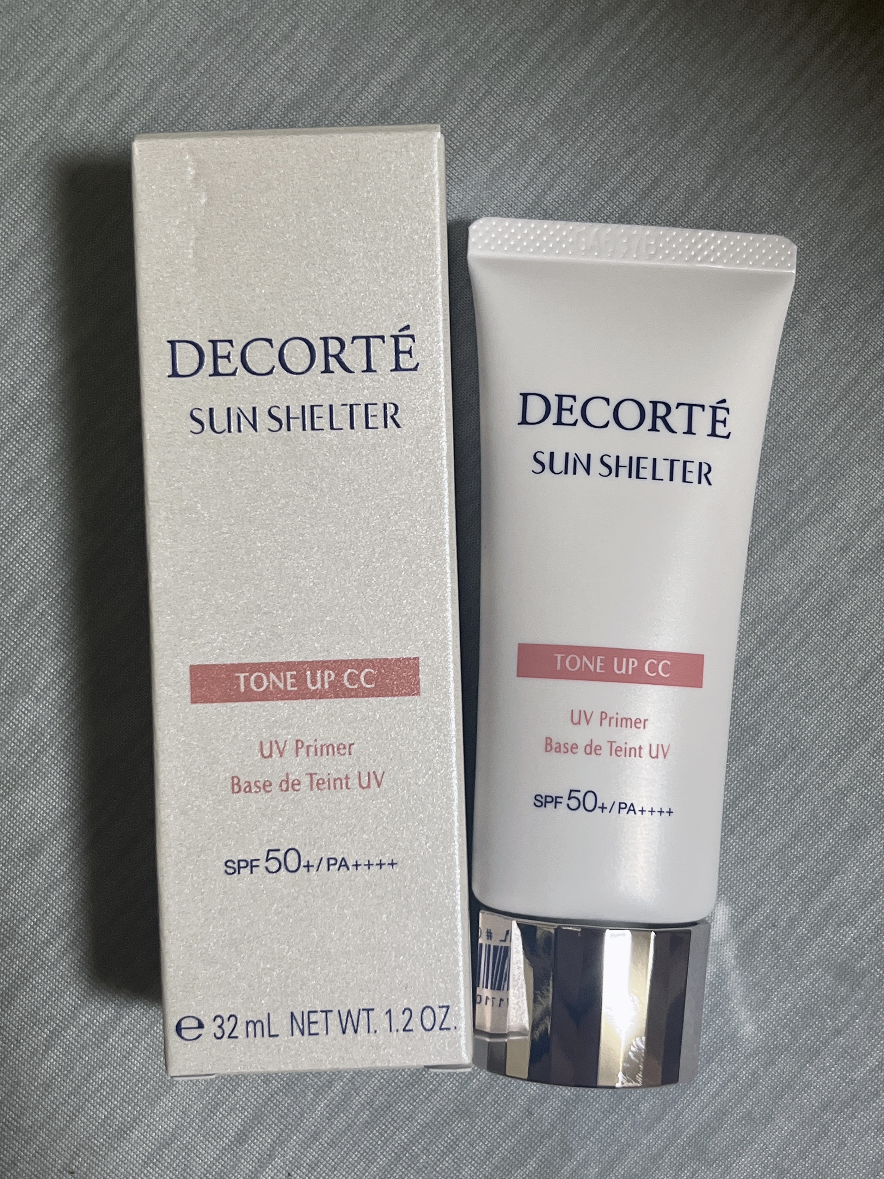 サンシェルター トーンアップCC/DECORTÉ/CCクリームを使ったクチコミ（1枚目）