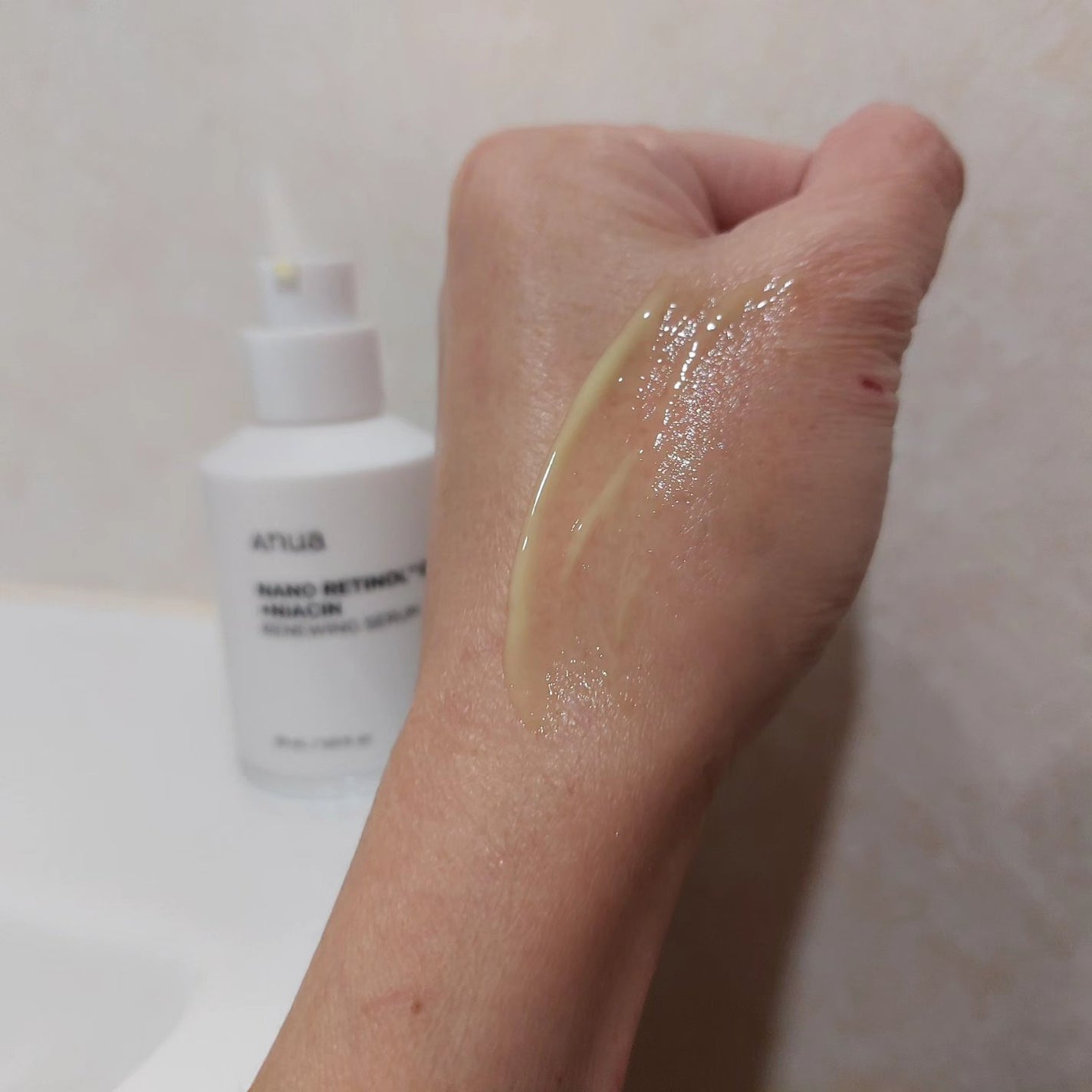 レチノール0.3 ナイアシンリニューイングセラム/Anua/美容液を使ったクチコミ(4枚目)