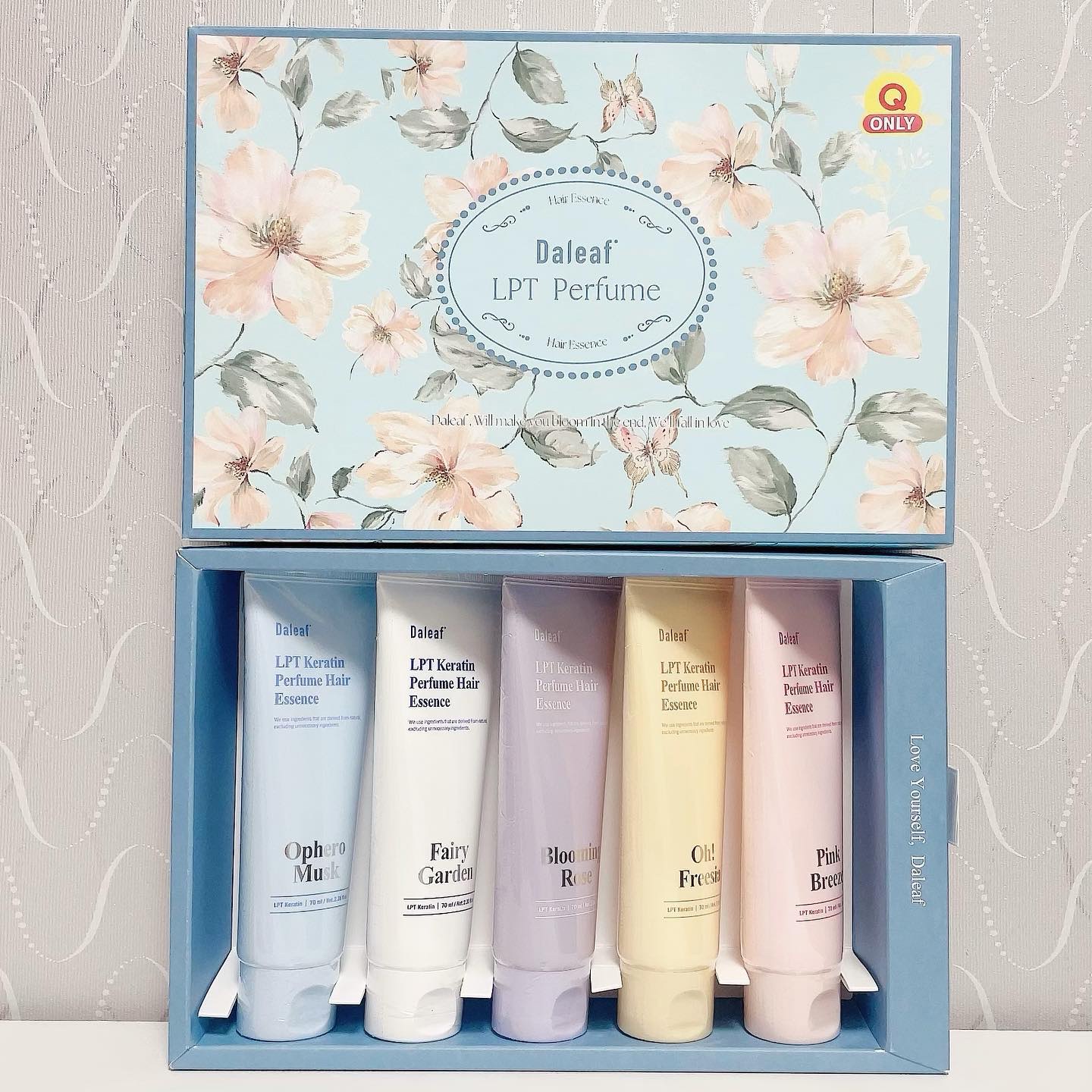 LPT Keratin パフュームヘアエッセンス Blooming Rose/Daleaf/ヘアミルクを使ったクチコミ（1枚目）