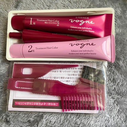 ヴォーニュ トリートメントヘアカラー/リサージ/ヘアカラーを使ったクチコミ(6枚目)