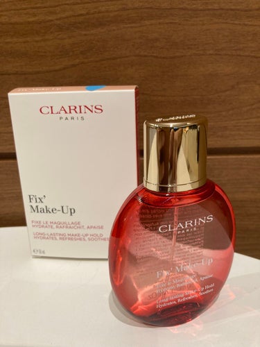 フィックス メイクアップ/CLARINS/ミスト状化粧水を使ったクチコミ（1枚目）