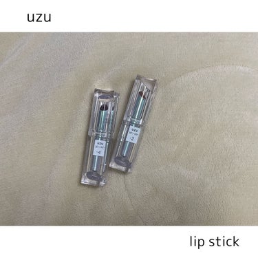 UZU BY FLOWFUSHI
38°C / 99°F Lipstick　TOKYO
-2　BROWN/-4　PLUM

 #おうち美容紹介  #初心者メイク  #ナチュラルメイクを極めよう  #マス