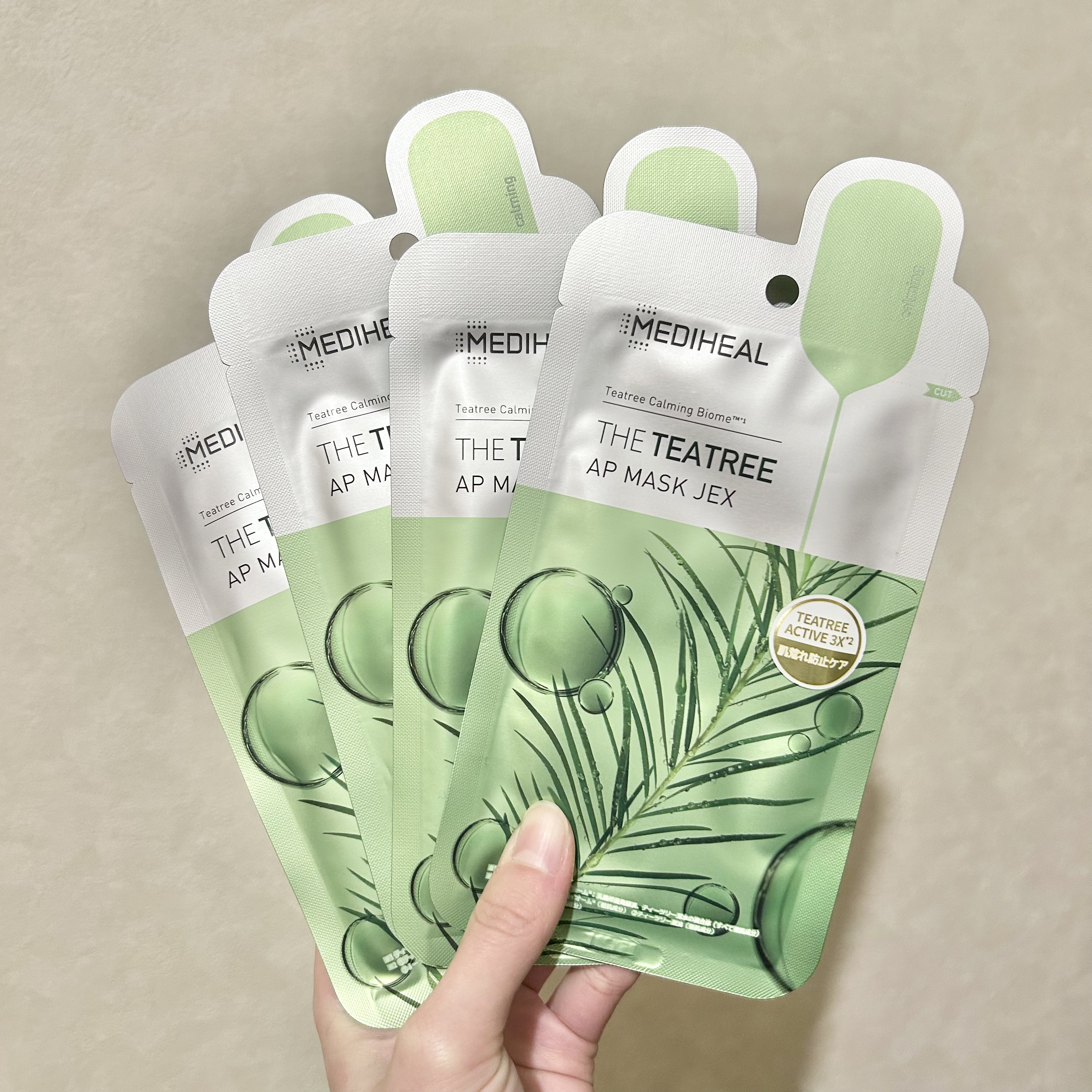 THE ティーツリー APマスク JEX 27ml×1枚/MEDIHEAL/シートマスク・パックを使ったクチコミ（1枚目）