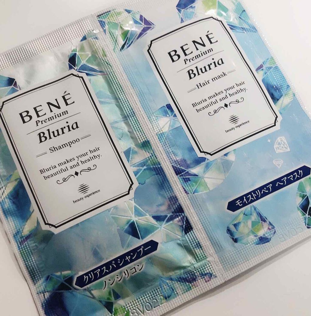 ブルーリア クリアスパ シャンプー／モイストスパ トリートメント/ベーネ プレミアム(Bene Premium)/市販シャンプーを使ったクチコミ（1枚目）