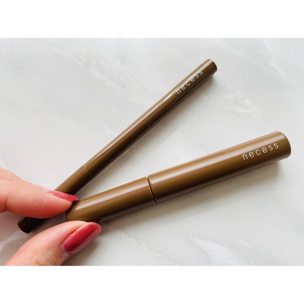 necess まゆ美容液ティント/コジット/眉ティントを使ったクチコミ(4枚目)