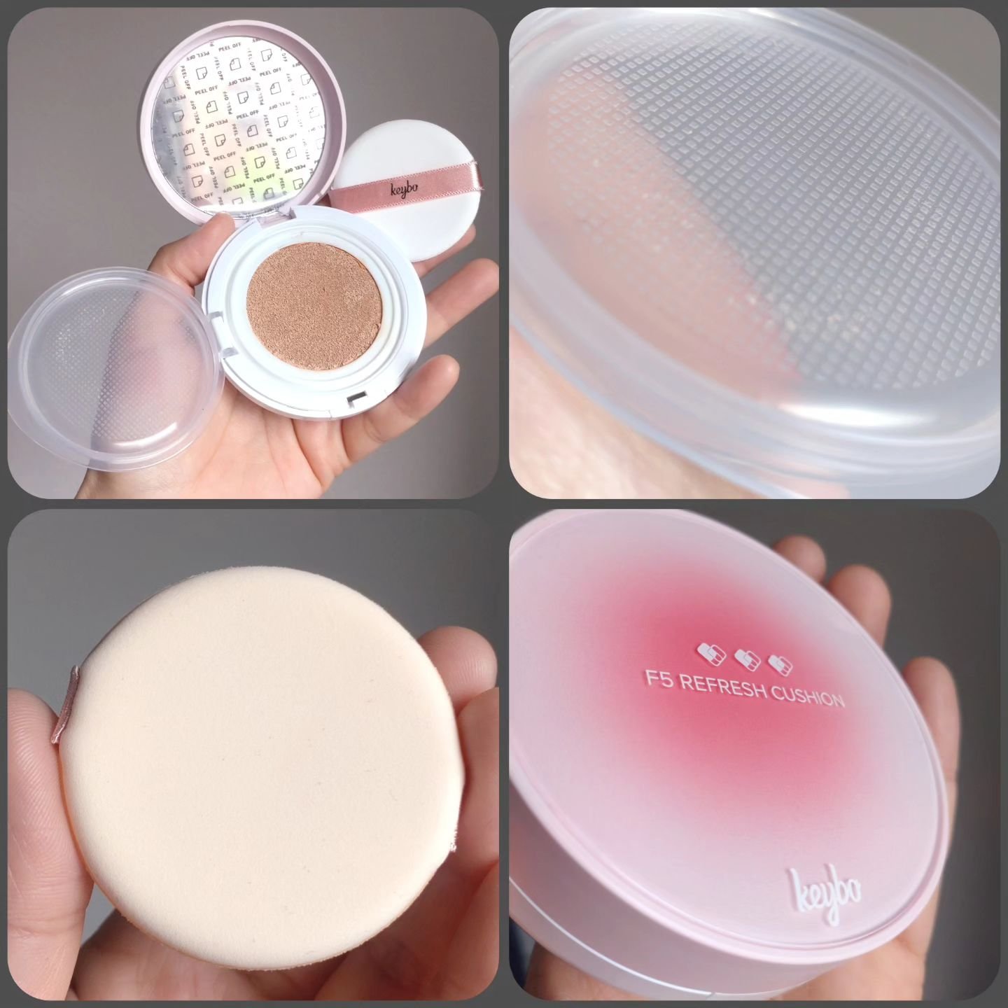 F5 リフレッシュクッション/keybo/クッションファンデーションを使ったクチコミ（2枚目）