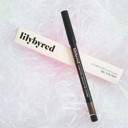 Starry Eyes Am9 to Pm9 Gel Eyeliner/lilybyred/ジェルアイライナーを使ったクチコミ(1枚目)