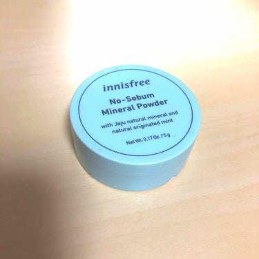 ノーセバム ミネラルパウダー/innisfree/ルースパウダーを使ったクチコミ（1枚目）