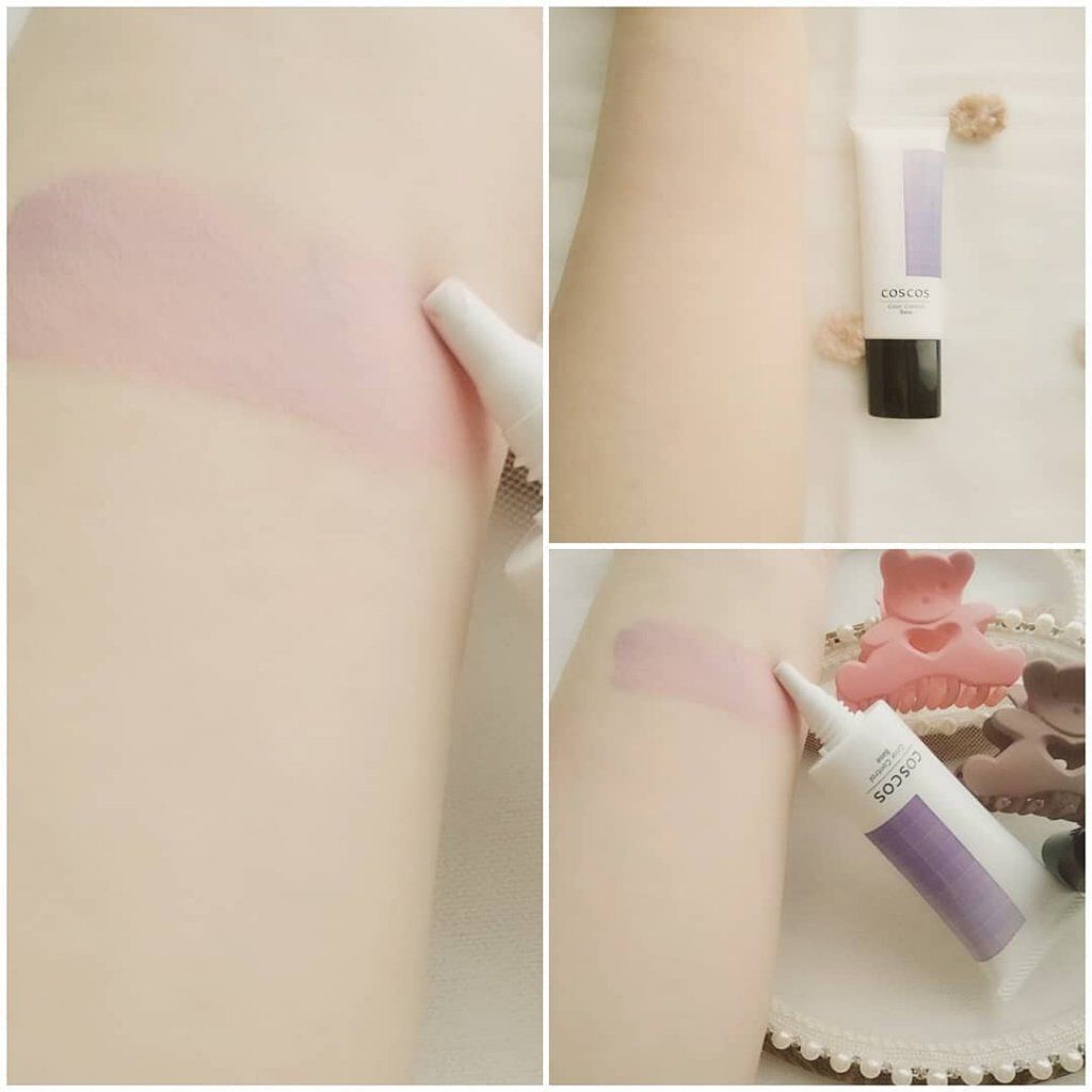 カラーコントロールベース/COSCOS/化粧下地を使ったクチコミ(4枚目)