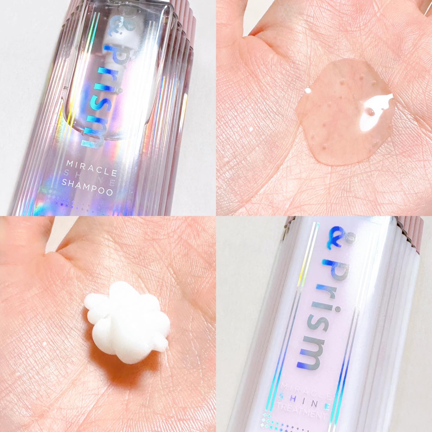 ミラクル シャイン シャンプー/ヘアトリートメント/&Prism/市販シャンプーを使ったクチコミ（2枚目）