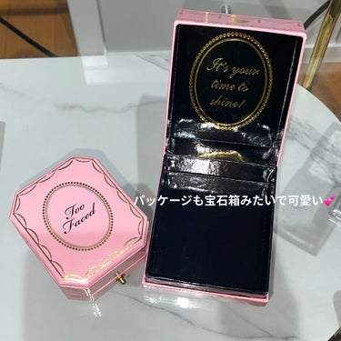 ダイヤモンドライト マルチユース ハイライター/Too Faced/パウダーハイライトを使ったクチコミ（2枚目）