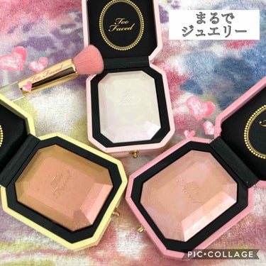 ダイヤモンドライト マルチユース ハイライター カナリー ダイヤモンド/Too Faced/パウダーハイライトを使ったクチコミ（1枚目）