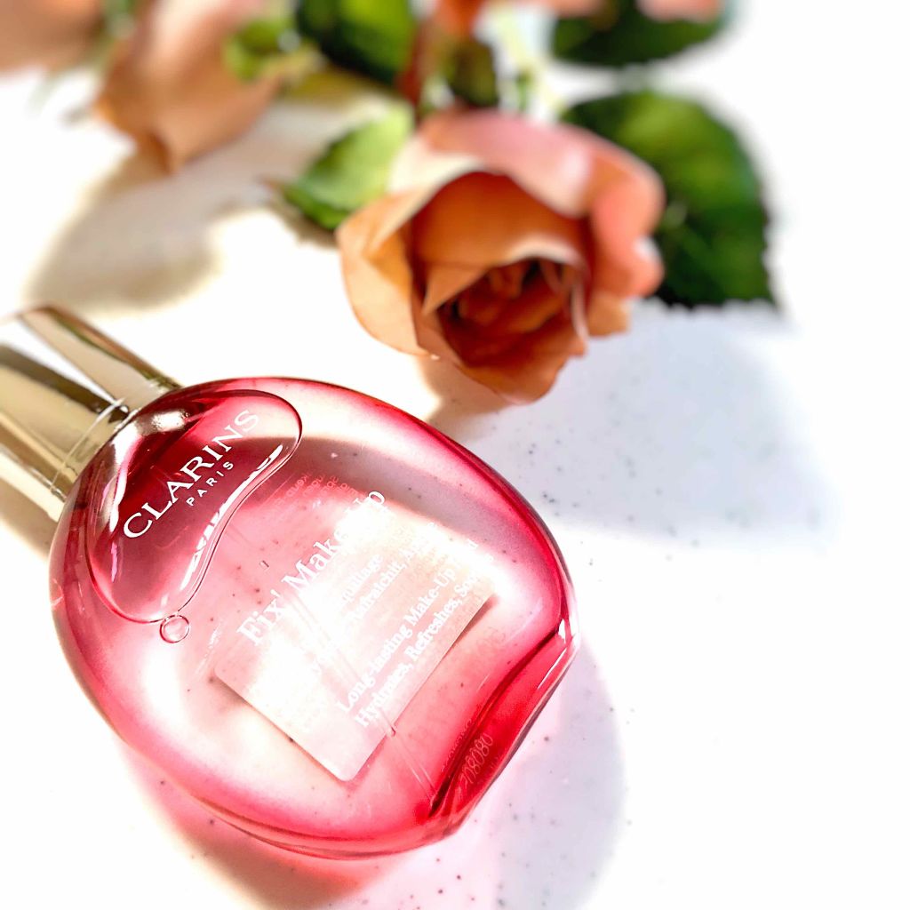 フィックス メイクアップ/CLARINS/ミスト状化粧水を使ったクチコミ（1枚目）