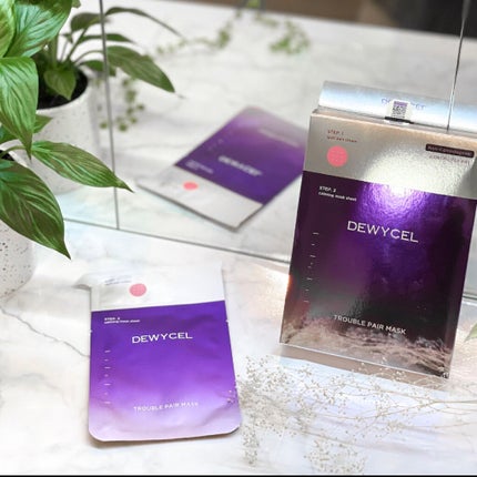 トラブルペアーマスク/DEWYCEL/シートマスク・パックを使ったクチコミ(1枚目)