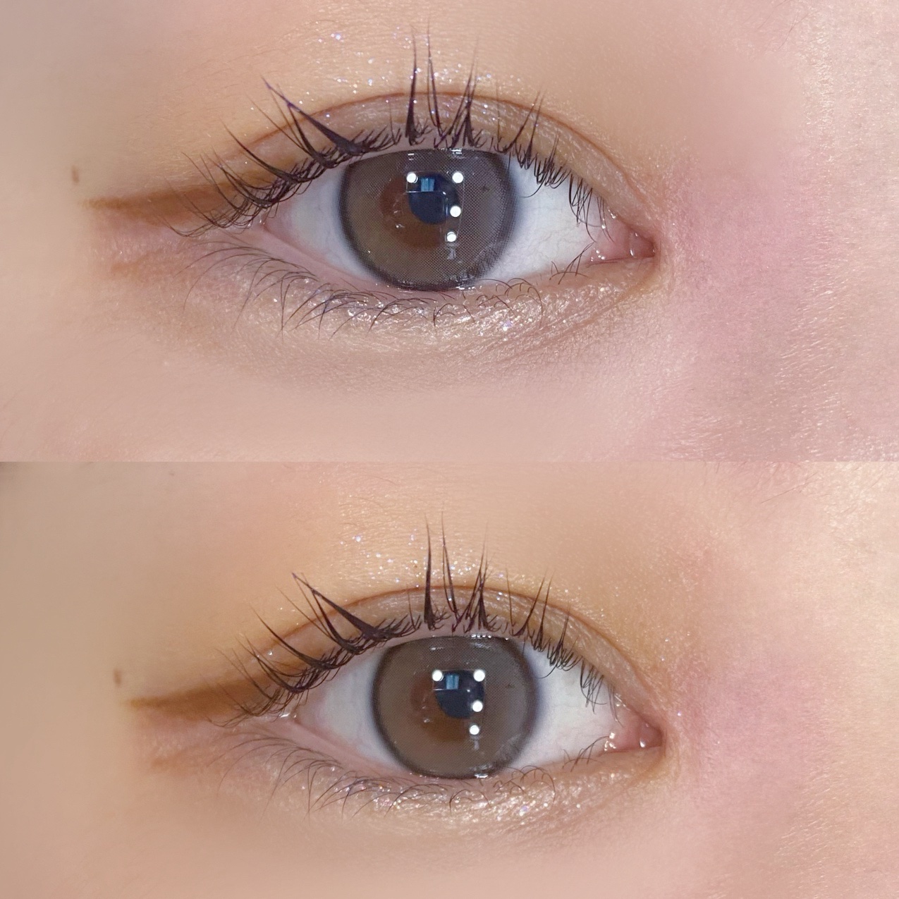 Real Ring 1day グレー/OLENS/ワンデー（１DAY）カラコンを使ったクチコミ（3枚目）