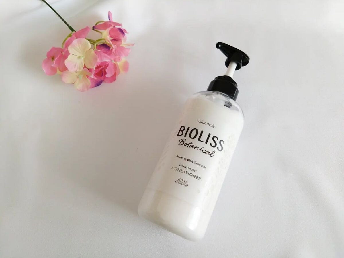 SSビオリス ボタニカル シャンプー／ヘアコンディショナー(ディープモイスト) コンディショナーポンプ480ml/SSビオリス/市販シャンプーを使ったクチコミ（3枚目）