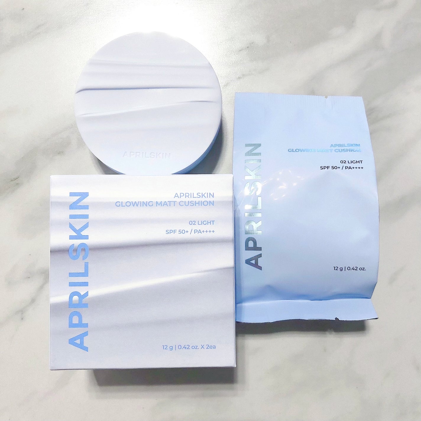 グロー マットクッション/APRILSKIN/クッションファンデーションを使ったクチコミ(1枚目)