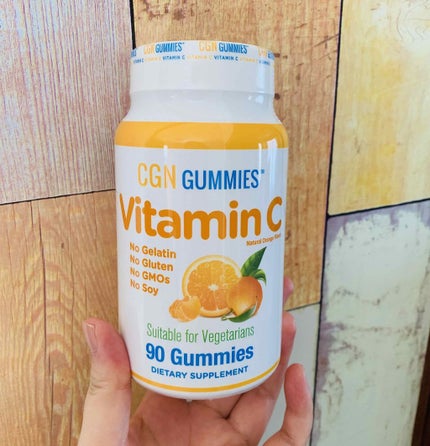 CGN GUMMIES  Vitamin C/CALIFORNIA GOLD NUTRITION/美容サプリメントを使ったクチコミ(1枚目)