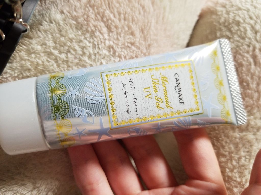 マーメイドスキンジェルUV/キャンメイク/日焼け止めジェルを使ったクチコミ（1枚目）