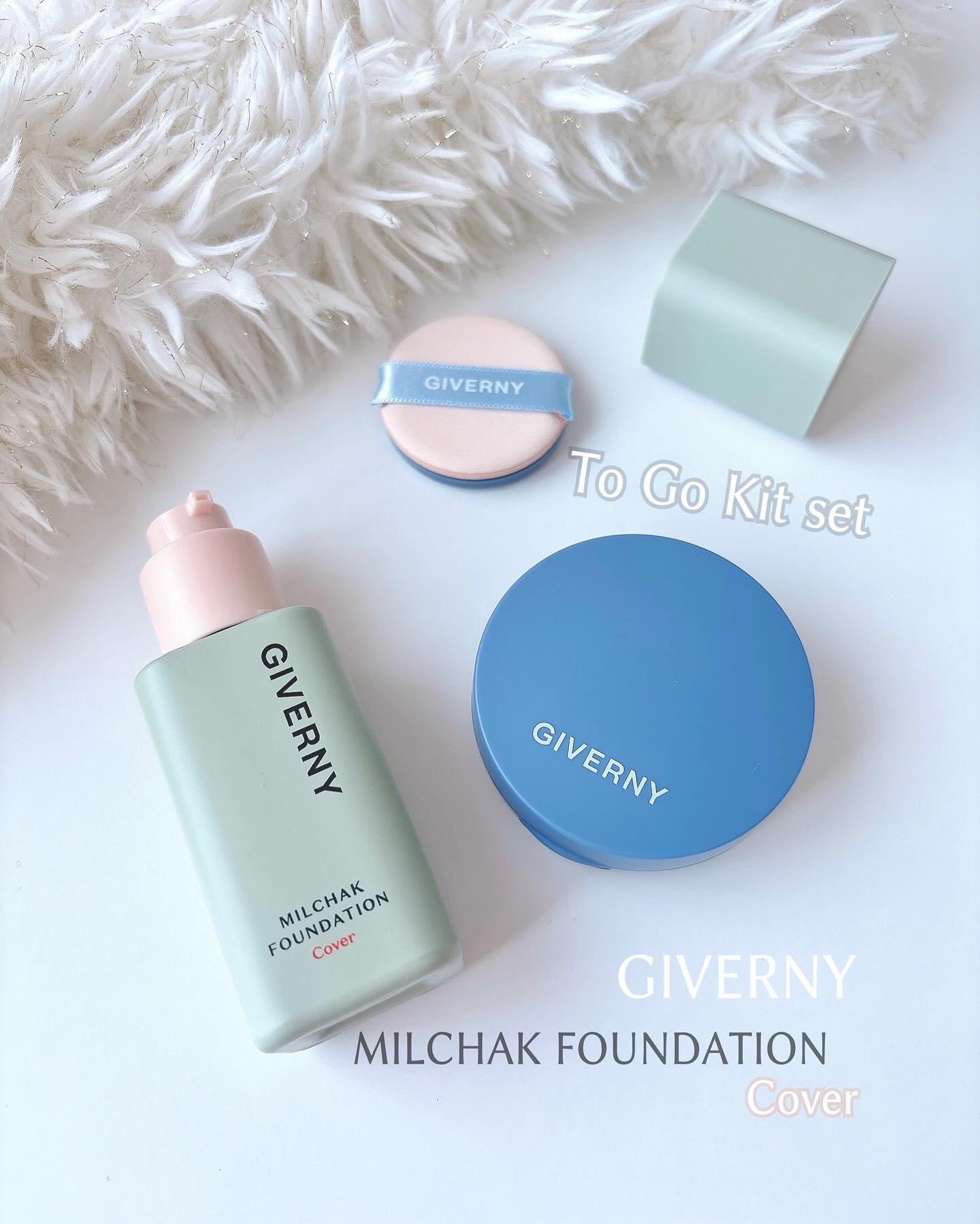 ジヴェルニー 密着カバーファンデーション/GIVERNY/リキッドファンデーションを使ったクチコミ（1枚目）