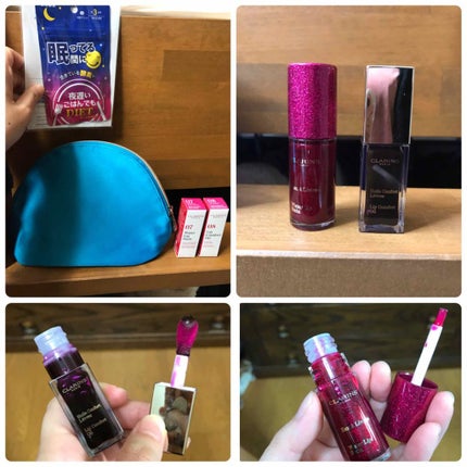 コンフォート リップオイル /CLARINS/リップグロスを使ったクチコミ(2枚目)